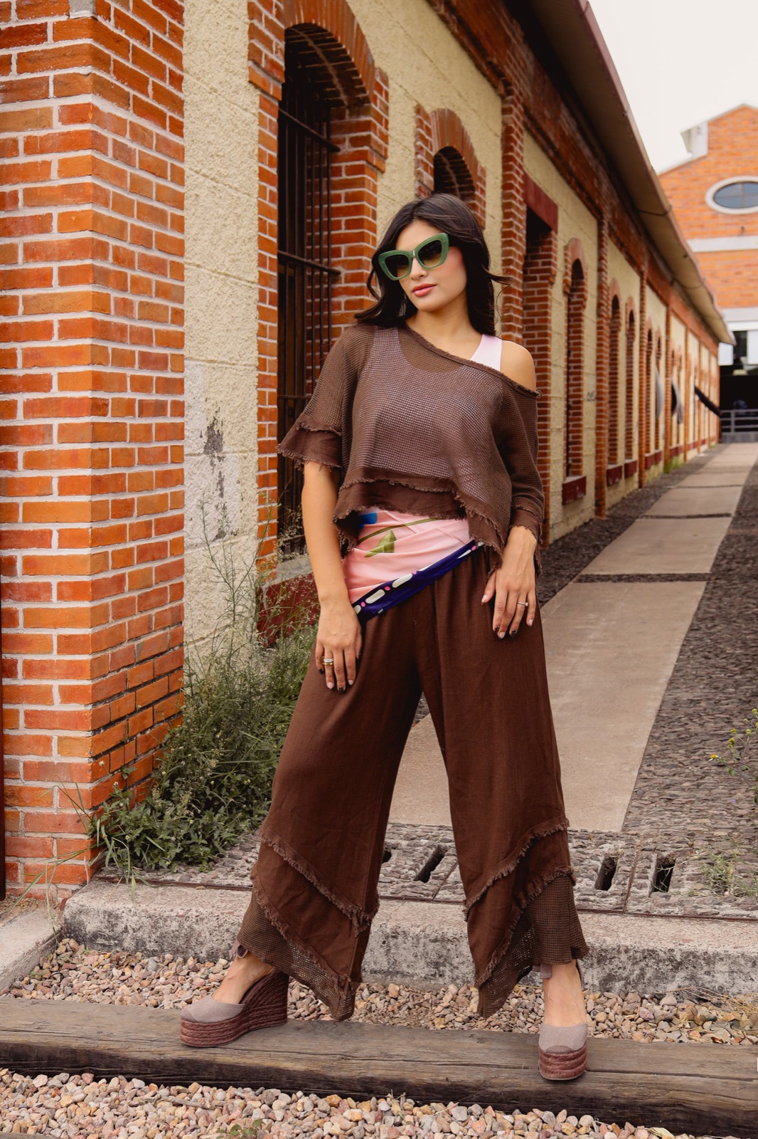 Conjunto café de tendencia ADELAIDA